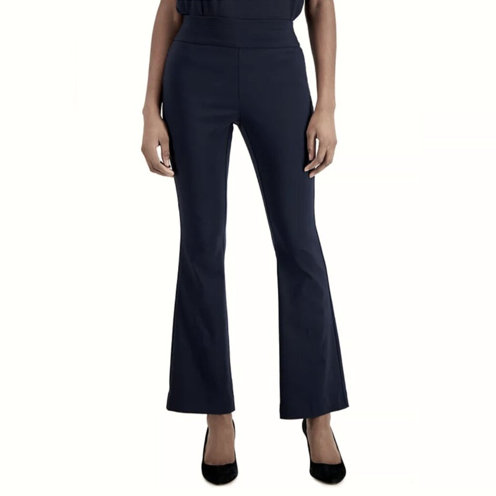 Alfani Black Boot-Cut Ponte Pants - Picture 2 of 6